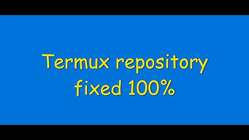 Termux repository under maintenance fixed | 100% working 😀