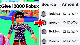 This Roblox Game Gave Me FREE ROBUX!
