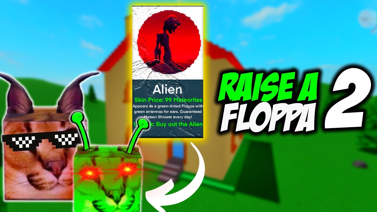 Roblox Raise a Floppa Sticker - Sticker Mania