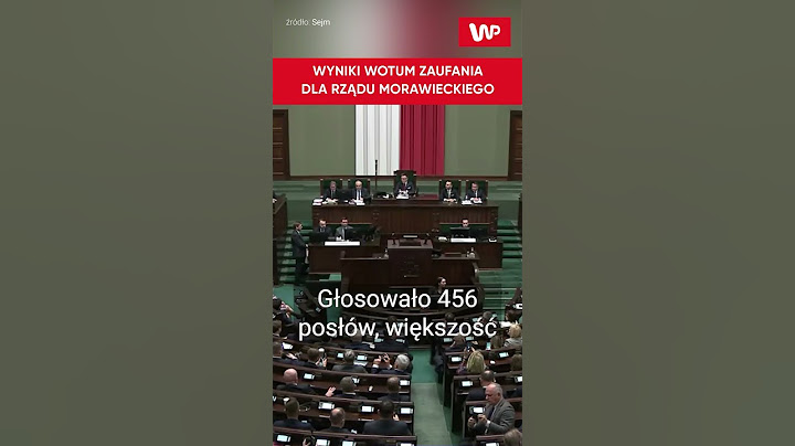 Porażka Morawieckiego. Głosowanie nad wotum zaufania dla rządu, wyniki #shorts