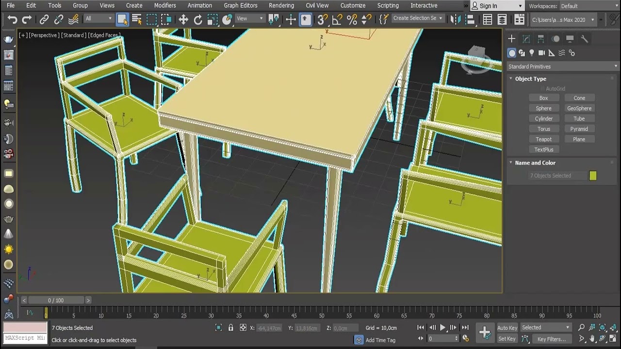 3D Max ( Arşivleme , Objeleri  Kaydetme )