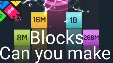 Merge Block - 2048 Puzzle game play one minute