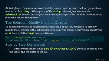 How to Use replace to Modify Strings in a List in Python