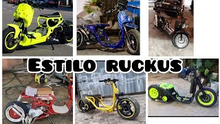 scooter Ruckus algunos diseños