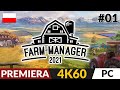 FARM MANAGER 2021 PL 🚜 #1 - odc.1 🌾 Farma powraca! / Gameplay po polsku