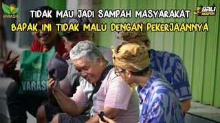 TIDAK MAU JADI SAMPAH MASYARAKAT, BAPAK INI TIDAK MALU DENGAN PEKERJAANNYA