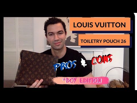 Louis Vuitton Toiletry Pouch 26 Review, Watch This before you buy