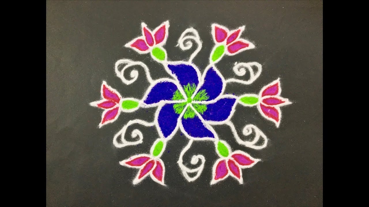View Easy Diwali Rangoli Designs With Dots Images