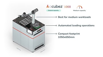 Automatic cnc machine maximizes efficiency and productivity - Acubez™ Modular Automation