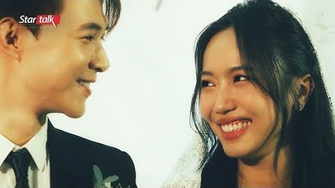 Loạt khoảnh khắc tình bể bình của Diệu Nhi, Anh Tú trong đám cưới ở Hà Nội