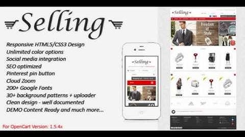 Preview Selling - Multi-Purpose Responsive OpenCart Theme