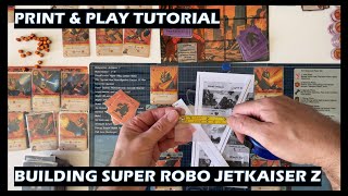 Building PnP board game Super Robo JetKaiser Z screenshot 4