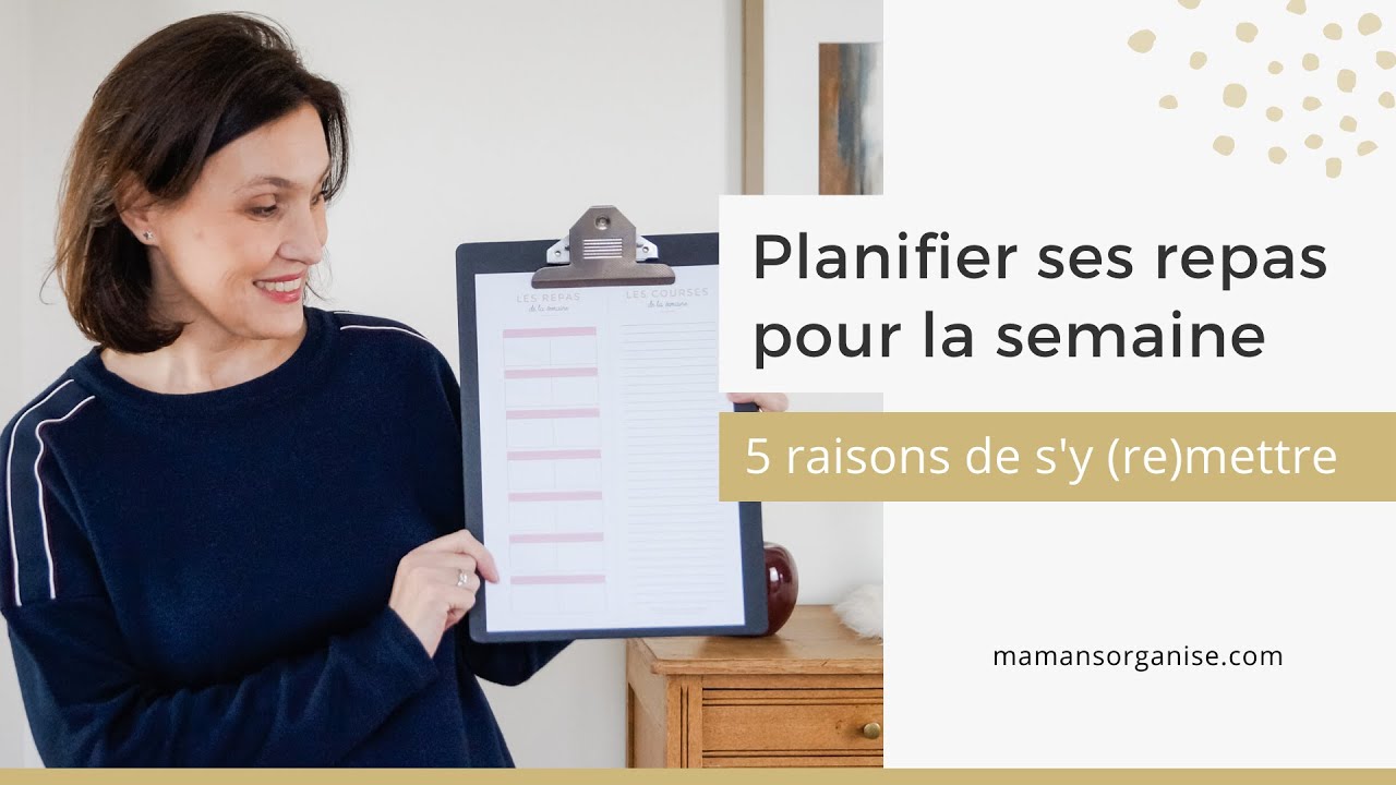 Planifier ses menus : pourquoi et comment ? – Make you happy