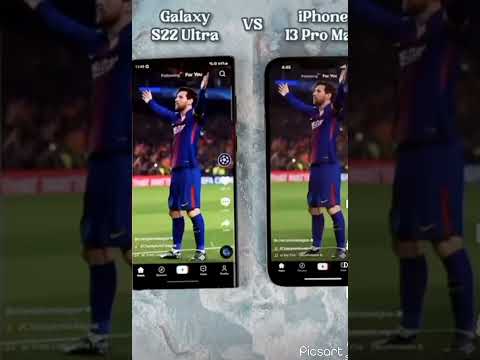 Samsung galaxy S22 ultra vs iphone 13 pro Max Speed test