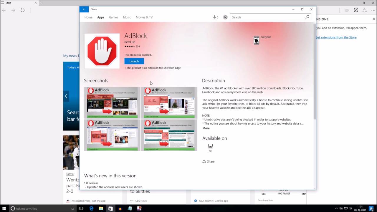 adblock for microsoft edge