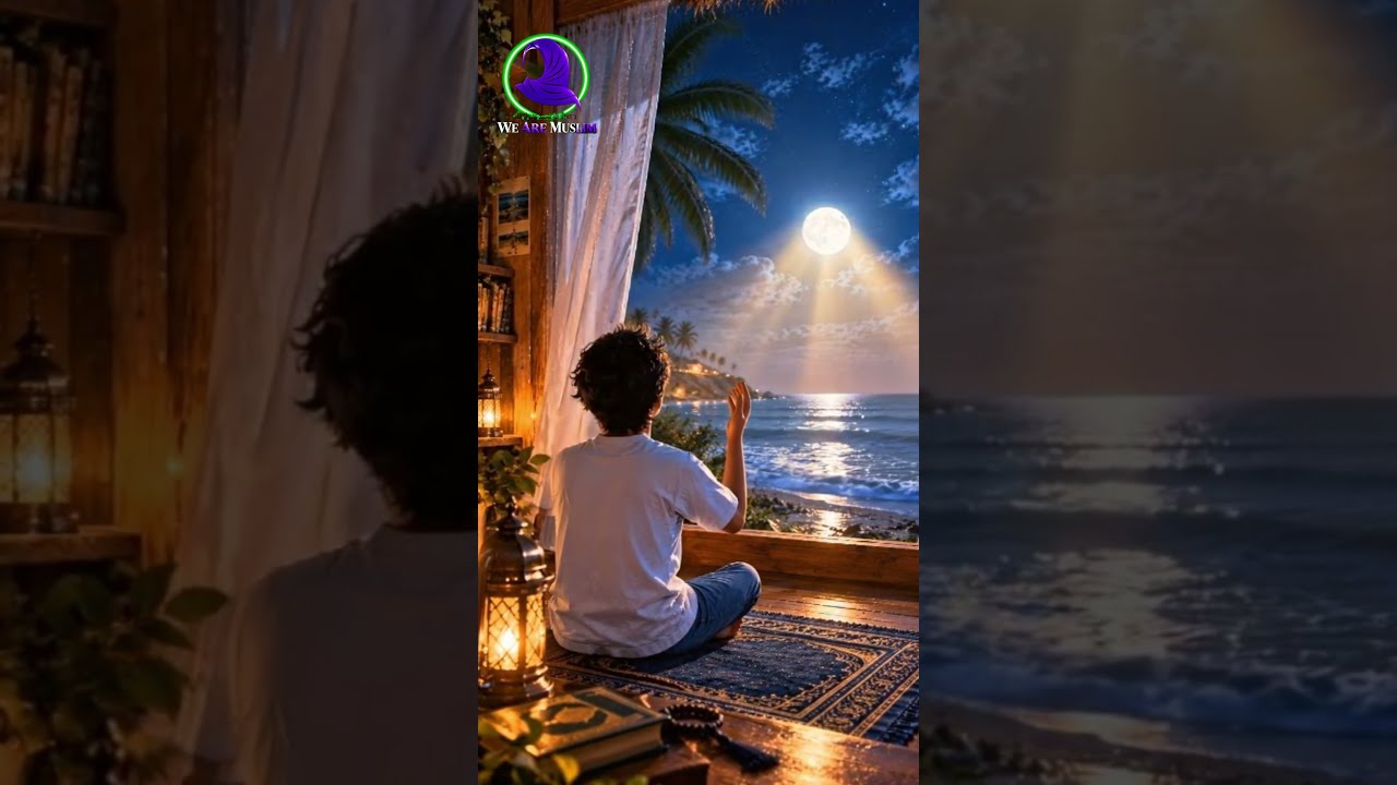 Ya Rabbi Khudh Bi Yadi | Arabic-English Islamic Nasheed🌙 #shorts