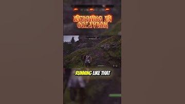 Funniest running animation ever 🤣  #oblivionremastered #oblivion #gaming #games #funny #funnyvideo