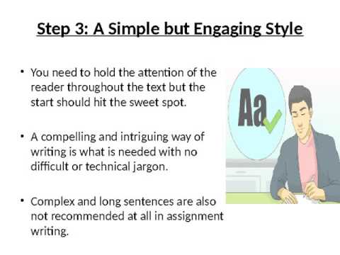 Assignment Writing - Tutorial