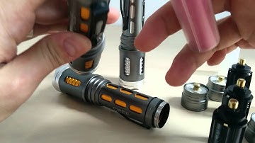Unboxing 3 CREE XML-T6 China LED Flashlights