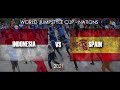 WJC  || NATIONS || INDONESIA VS SPAIN || Groupstages