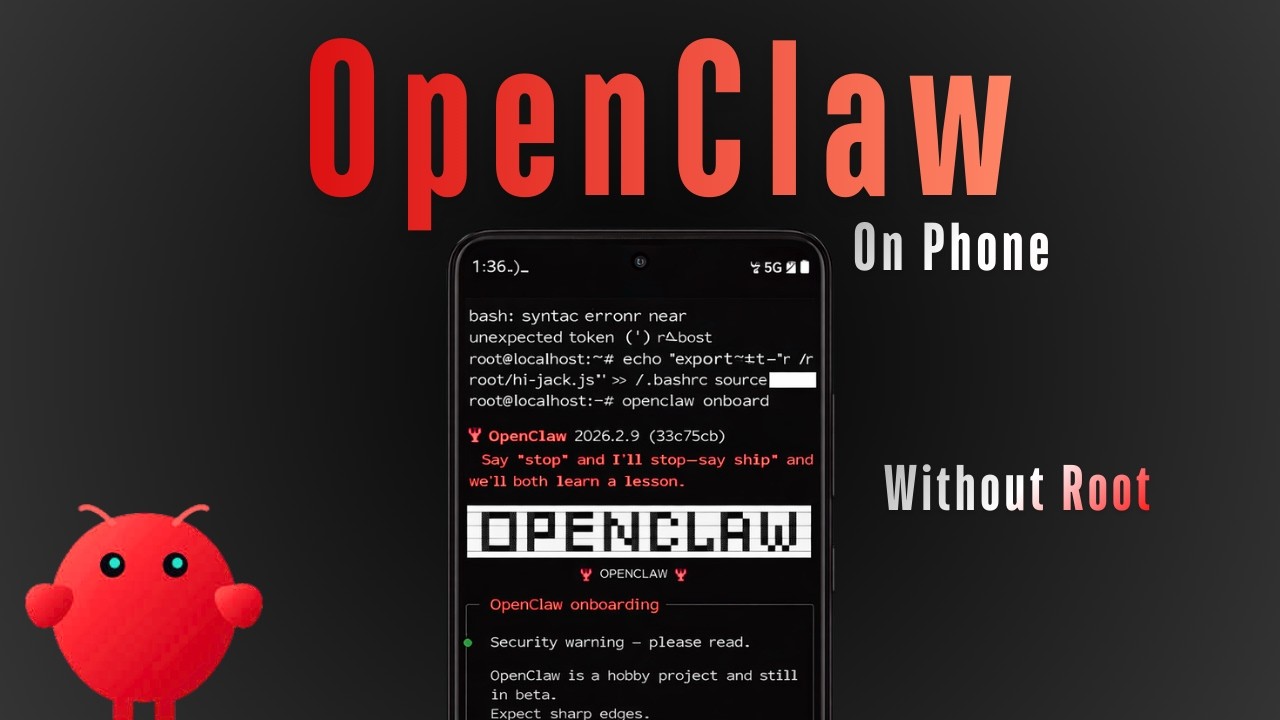 How to Install OpenClaw on Android: Local AI Agent Guide (Termux Tutorial) | Clawdbot 