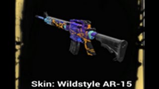 H1Z1 Good As New Exchange Wildstyle Ar-15