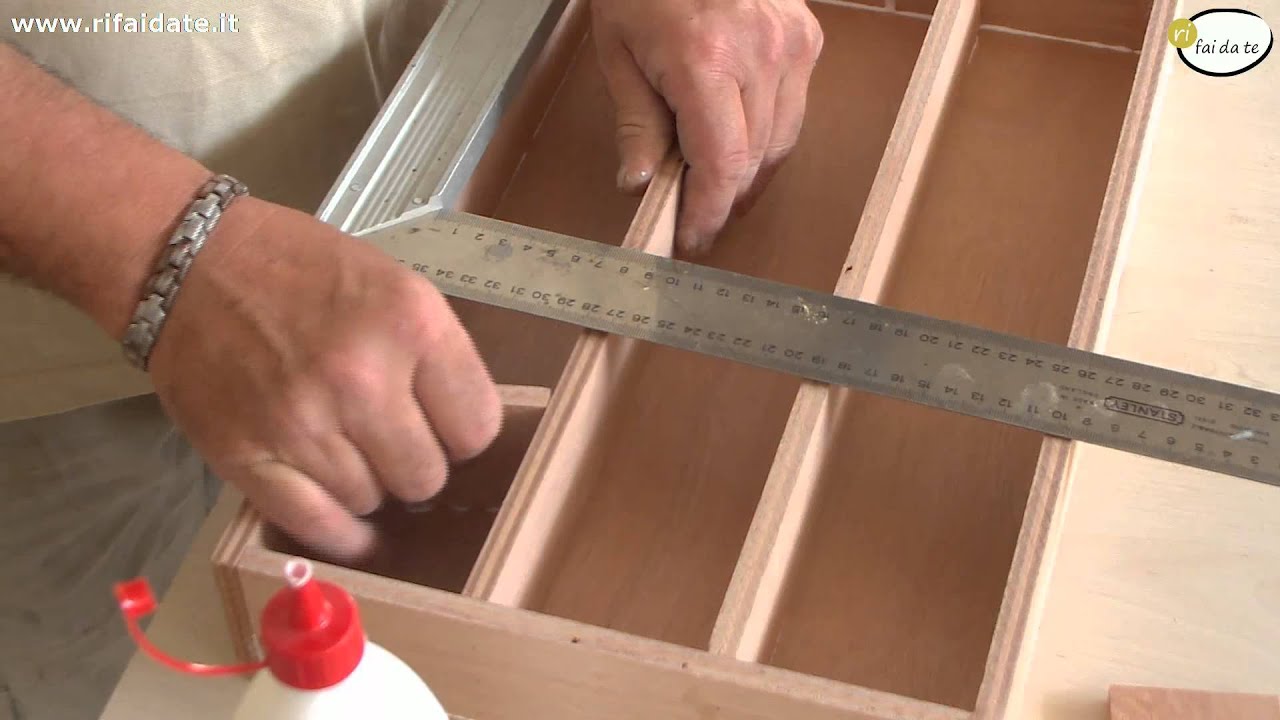 Come fare una cassetta porta oggetti parte 2 youtube Costruire una porta in legno massello