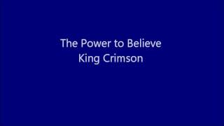 Обложка The Power To Believe King Crimson Скачать The Power To Believe King Crimson