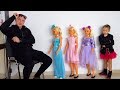 Ksysha Pretend Play Dress Up and MakeUp Toys Kids Disco for dolls