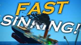 FAST Sinking! | Stormworks: Build and Rescue