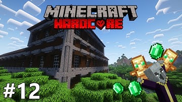 Minecraft Hardcore Longplay - Woodland Mansion & Exploration (No Commentary)