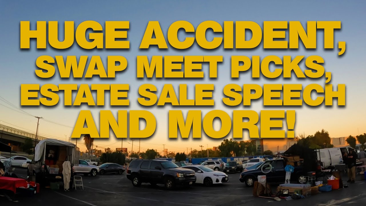 HUGE ACCIDENT ON THE 5 FREEWAY PLUS MY PICKS AT THE SWAP MEET YouTube HUGE ACCIDENT ON THE 5 FREEWAY PLUS MY PICKS AT THE SWAP MEET YouTube