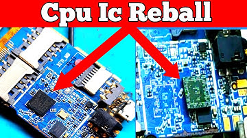 Cpu Reball Fix // How to reball and change any mobile phone CPU EMMC Power IC SOC with BGA Stencil