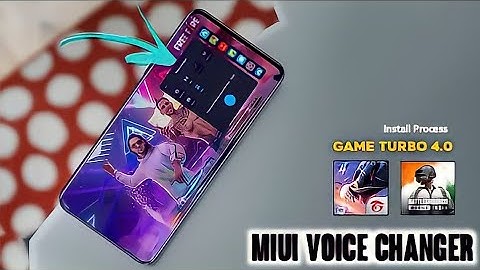 Install Any Device ( MIUI Voice Changer ) Game Turbo 4.0 🎮 || Live proof