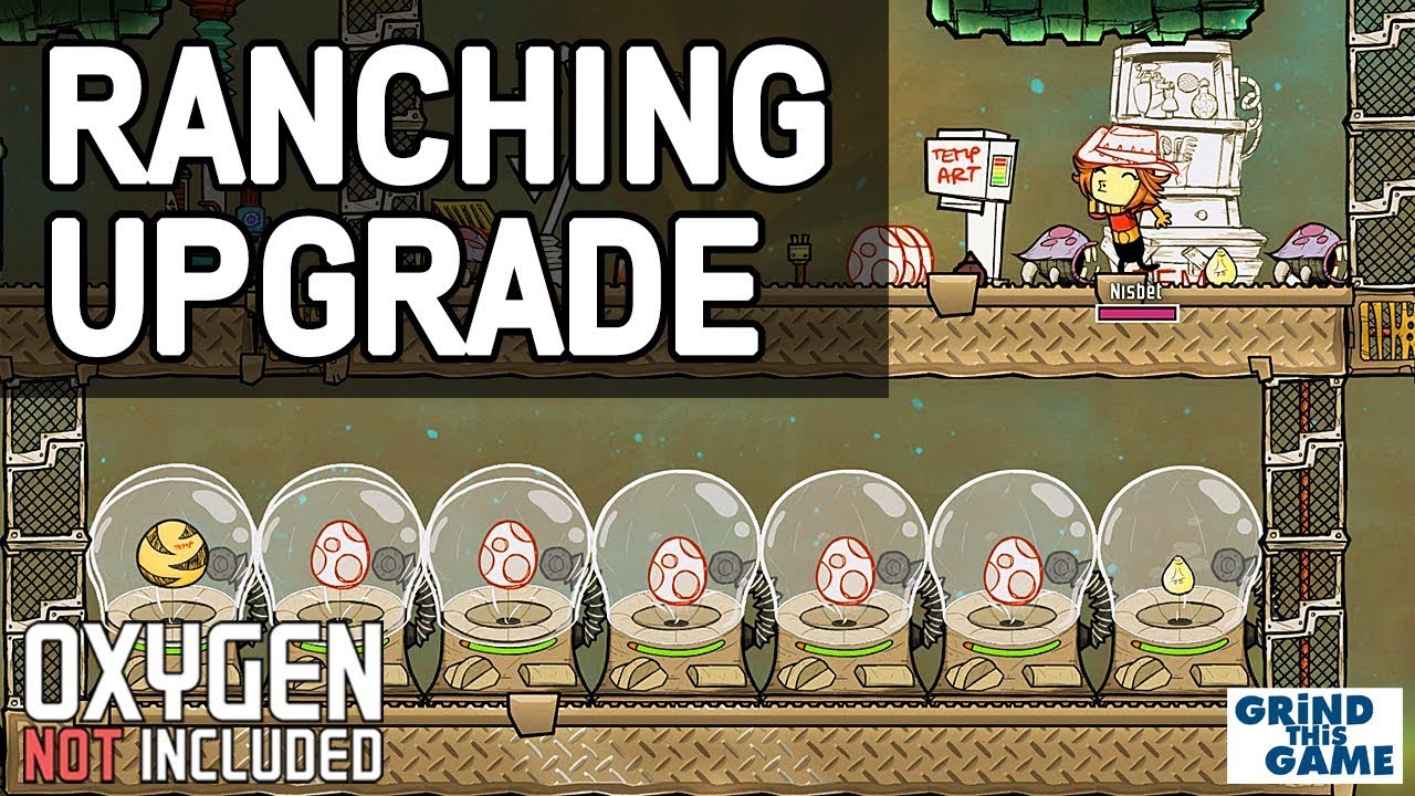 Ranching Upgrade Eggs Oxygen Not Included Puft Eggs And Hatch Eggs Youtube