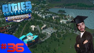 O SHOPPING A CÉU ABERTO!!! - Cities Skylines Campus #36 - (Gameplay / PC / PT-BR)