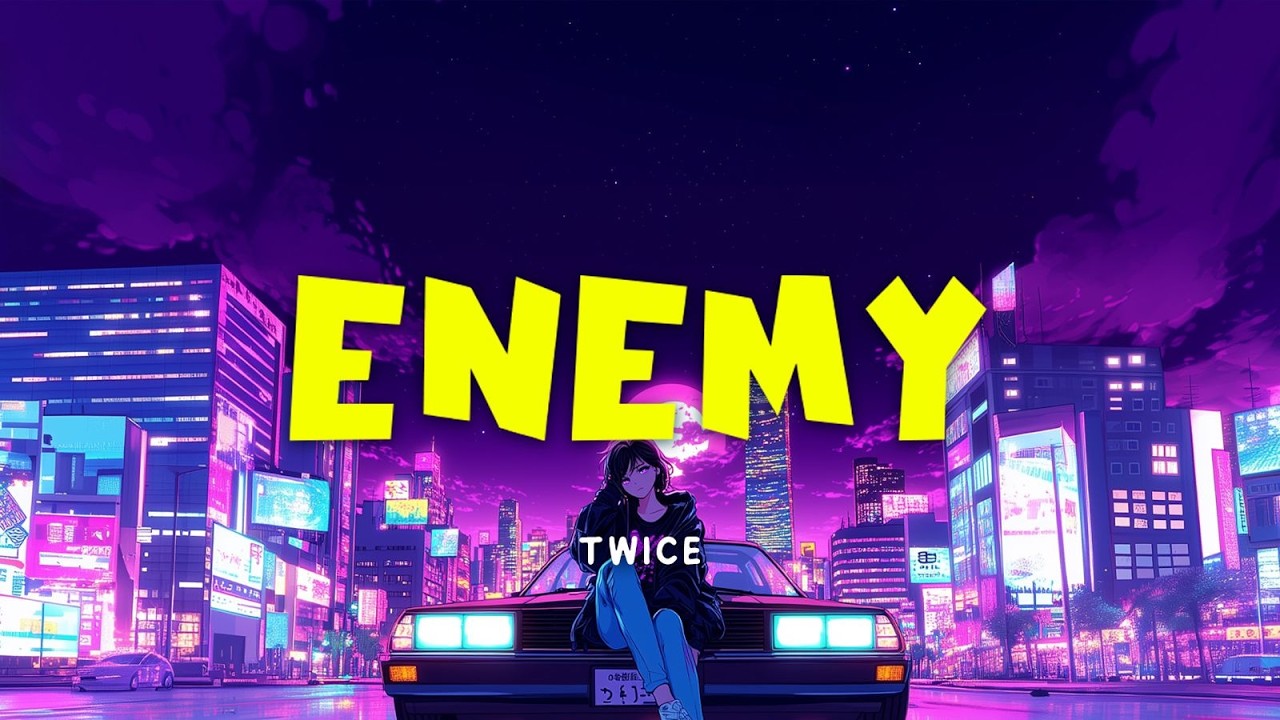 TWICE - ENEMY [Lyrics Video | J-Pop | Anime OST | Kan | Rom | Eng Lyrics]