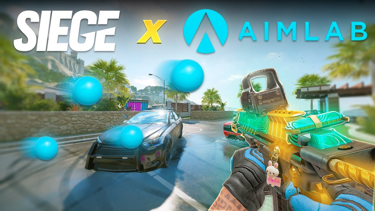 They SECRETLY Added Aim Labs To Rainbow Six Siege - YouTube