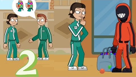 Survival Story Round:6 Squid Game- Gameplay part 2 All Levels (11-17) #survivalstoryRound6