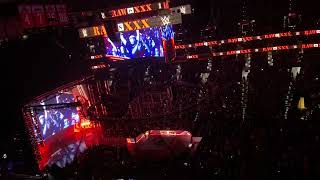WWE Raw is 30 Opening and Pyro live at Wells Fargo Arena