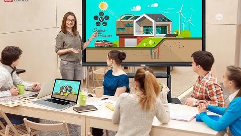 JCVision  JCTOUCH JCHUB Interactive Flat Panel Display | Smart Board