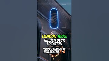 LONDON HIDDEN DECK LOCATION | 100% GUIDE |💯Tony Hawk