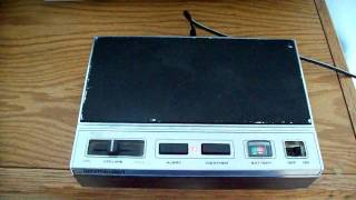 Rare Noaa Weather Radio Tornado Warning Old Paul Voice