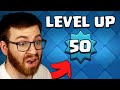 Hitting Level 50 on New Clash Royale Account!