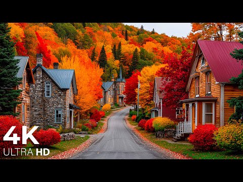 Quebec Autumn In 4K UHD The Most Beautiful Fall Foliage In Canada  Quebec Autumn In 4K UHD The Most Beautiful Fall Foliage In Canada