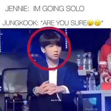 Jungkook's shocking reaction to Jennie solo😳