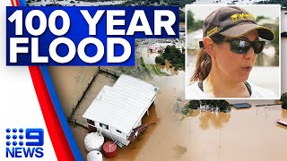 Gympie Evacuated After Largest Flood In Over A Century 9 News Australia
