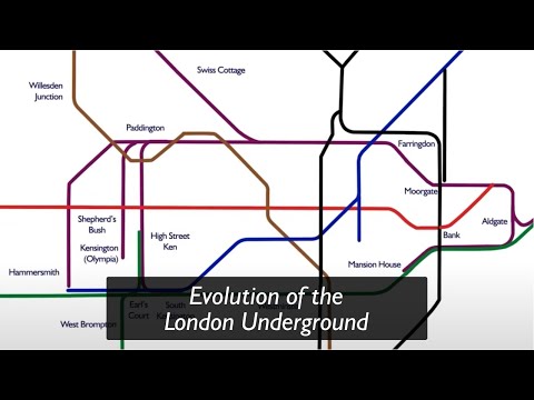 Evolution of the London Underground