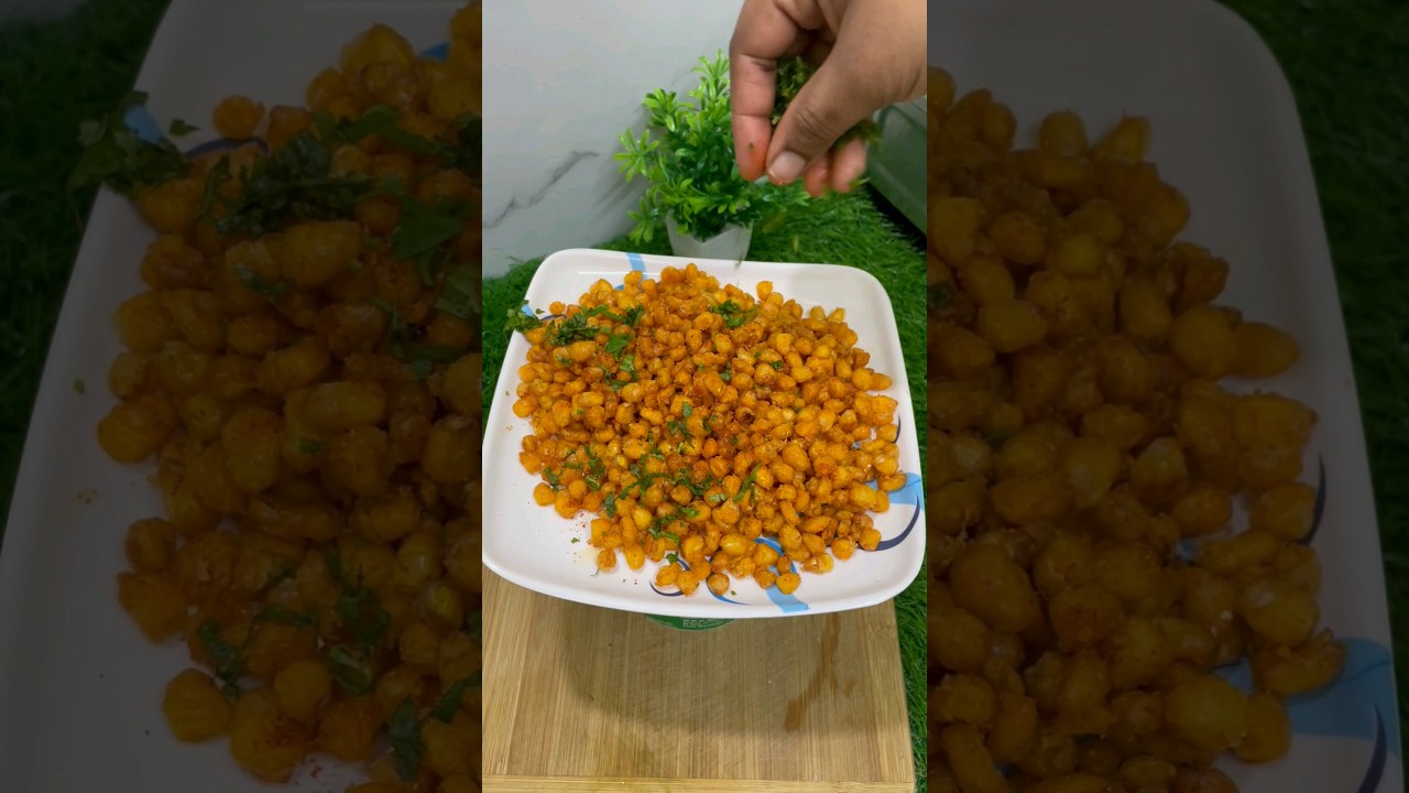 Restaurant style crispy corn easy recipe #shortsvideo #crispycorn