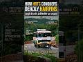 Queen of the Hills: HRTC's Mountain Masterclass 🏔️🚌 #hrtc #mountaindriving